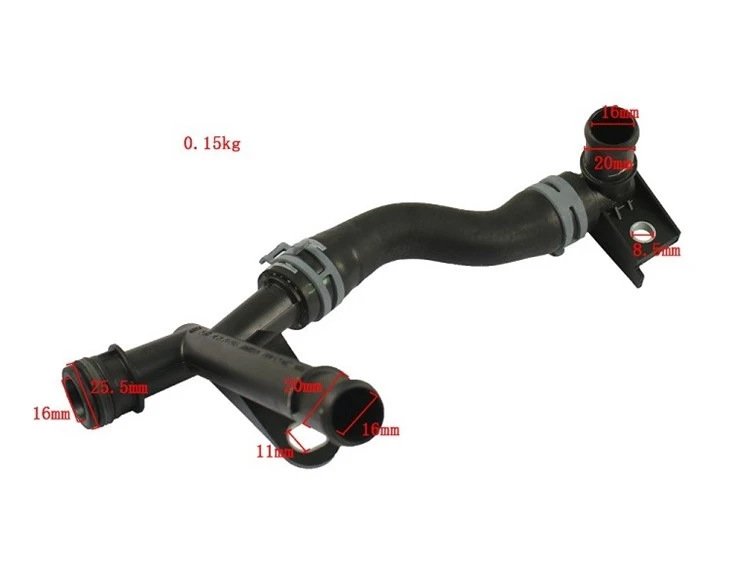 Cooling Tube, Forklift Parts VW2X0121064C Cooling Pipe For Linde, 121-22/140A-BBT, Original factory