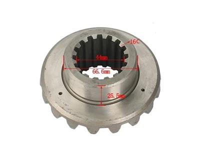 Високоякісна конічна шестерня TcmFD50~100Z7/Z8,CPCD50~100/H2000 з OEM: 16263-52161