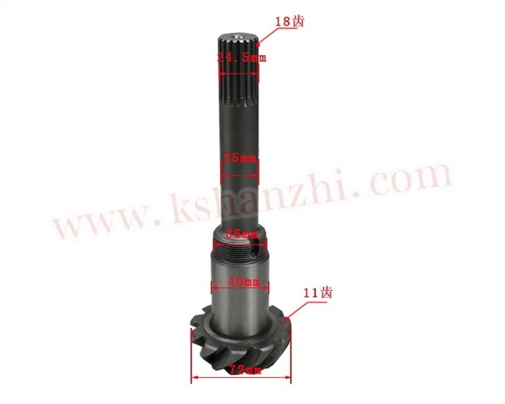 Automatic Transmission Output Shaft Spiral Bevel Gear 12003-42001